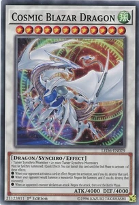 Yugioh Kosmischer Blazardrache LED6-DE029 Common 1. Auflage NM - Bild 1 von 1