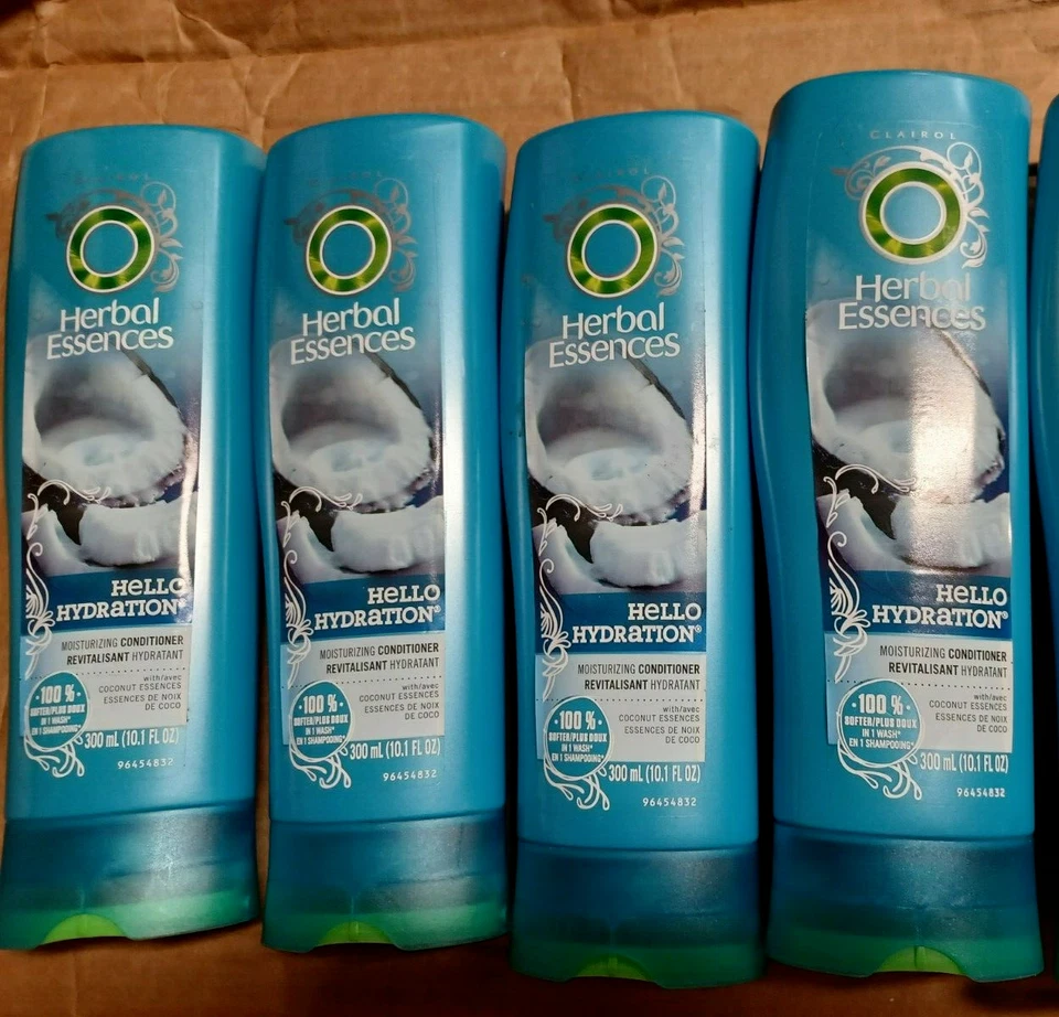 3x Herbal Essences Deep Moisture Hello Hydration Conditioner Coconut