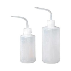 2PACK 250ml 500ml Plastic Chemical Wash Bottle with Scale Medical Squeeze Bottle