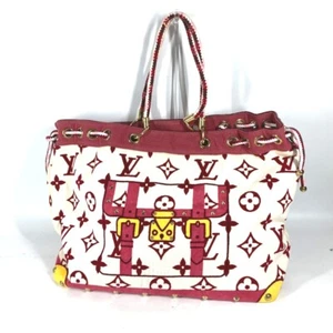 LOUIS VUITTON M92096/ Cruise Line Eponge Shoulder Bag Extra Large Beach Tote Bag - Picture 1 of 12