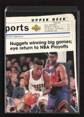 1993-94 Upper Deck Special Edition #205 Denver Nuggets Denver Nuggets - Image 1 of 2