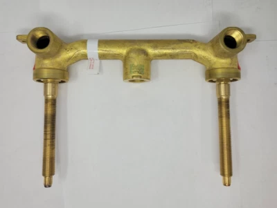 Newport Brass 1-532 Wall Mount 2-Valve Rough In with 1/2 Inch NPT Outlets - Image 1 of 4