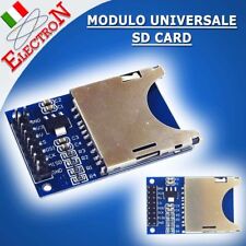 MODULO UNIVERSALE LETTORE / SCRITTORE SD Card Reader compatibile Arduino PIC