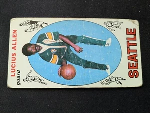 Tarjeta de baloncesto Topps 1969-70 #6 Lucius Allen RC - Seattle SuperSonics (GD) - Imagen 1 de 3