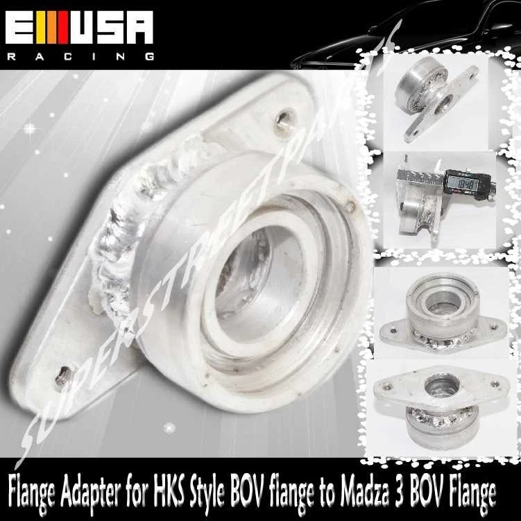 Adaptador BOV para Mazda 3 brida a SSQV estilo BOV brida de válvula de soplado Foto 1 de 1