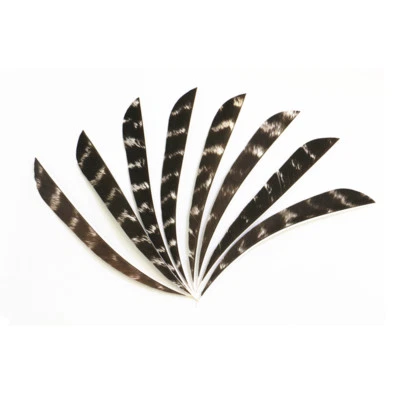 5" Feathers Archery DIY Hunting Arrows Streamline Fletching Right and Left Wing - Image 1 of 4