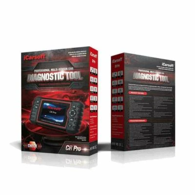 NUEVO iCarsoft CR PRO Escáner de Diagnóstico Universal ABS EPB ACEITE FRENO SELLADO Foto 1 de 4