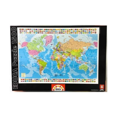 Puzzle Mapa del Mundo Educa EX/NM Foto 1 de 2