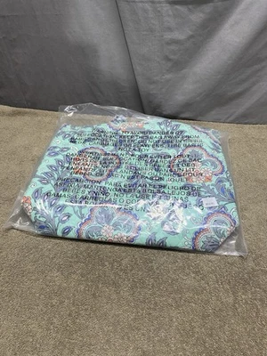 BOLSO DE MANO VERA BRADLEY Acolchado Abanico Flores Patrón NUEVO Envío Gratuito Foto 1 de 4