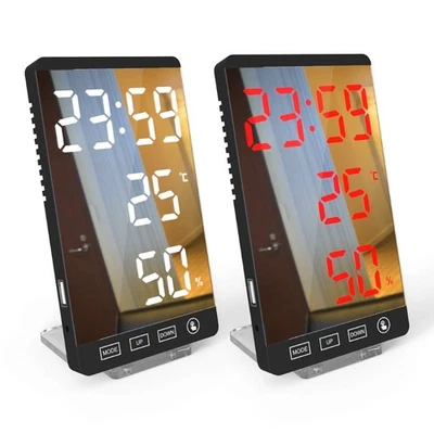Intelligent Digital Display Thermohygrometer Electronic Weather Clock Electronic - Image 1 of 4