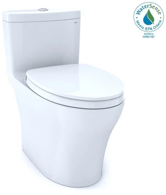 TOTO MS646124CEMFGN Aquia IV 0.9 / 1.28 GPF Doble Flush Una Pieza - Algodón Foto 1 de 4