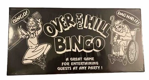 Over The Hill Juego de Bingo Novedad Mordaza Regalo Fiesta Juego 1992 NUEVO Sellado de Fábrica (A) - Imagen 1 de 4
