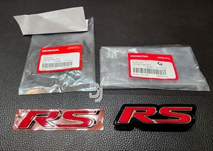 1Pair Genuine Parts RS HONDA CIVIC 2025-ON LOGO EMBLEM BADGE FOR HONDA CIVIC FE - Bild 1 von 13