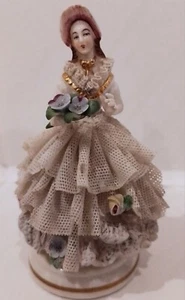 Miniatur-Porzellanfiguren, Original, Antik, Deutschland Dresden. - Bild 1 von 8