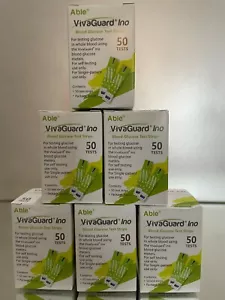 Viva Guard Diabetic Blood Glucose Test Strips QTY 300 EXP04/2026. FREE SHIPPING - Picture 1 of 7