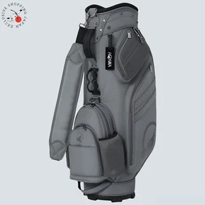 Honma Golf Modern Cart Bag 9in 5-way Men's 2025 3.5kg Shoe Pocket Silver Gray - Picture 1 of 9