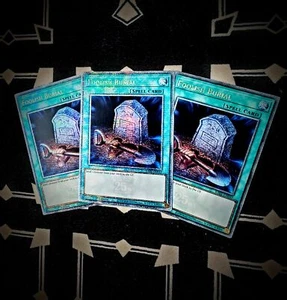 Foolish Burial RA02-EN049 Quarter Century Rare 1st Edition Yugioh - Picture 1 of 2