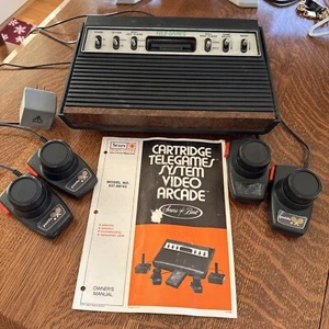 Sears Tele-Games Video Arcade Atari 637.99743 Console Wood Grain - UNTESTED - Picture 1 of 12