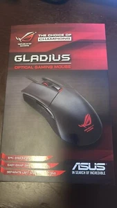 New ASUS The Choice Of Champions Gladius Wired USB Optical Gaming Mouse New - Picture 1 of 5