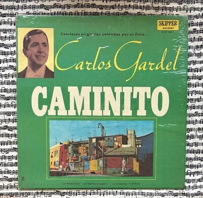Carlos Gardel - Caminito Skipper Records LP 1011 US Press Plays EX - Image 1 of 4