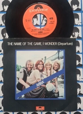 ABBA The Name Of The Game Holland 1977 PS 7" Vinyl - Image 1 of 4