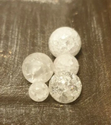 White Crystal Beads For Jewellery Making - Image 1 of 2