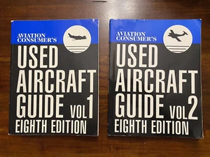 1998 Aviation Consumer's Used Aircraft Guide 8th Edition Vols. 1 & 2 by Douglas - Picture 1 of 6