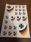 Bundeswehr Aufkleber Set Eisernes Kreuz Militaria Sticker