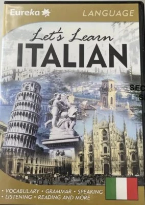 Let's Learn Italian 2002 PC Full Version Software Interactive Learning Brand New - Image 1 of 2