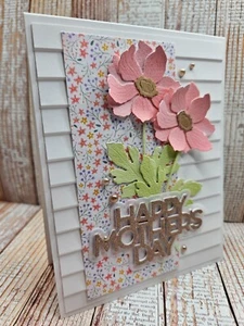 Handmade Greeting Card Keepsake Quality ocbrandy Mothers Day siding - Picture 1 of 2