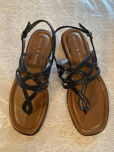Kelly & Katie Black Women Sandals size 7.5 - Picture 1 of 1