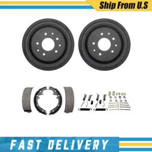 Front Drums Brake Shoes & Hardware Spring Kit for Chevrolet Bel Air 1960-1962 - Foto 1 di 7