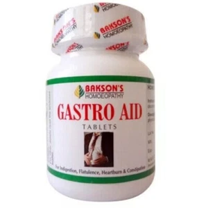 Bakson Gastro Aid Tablets (75tab) Homeopathy - Free Shipping World Wide - Picture 1 of 3