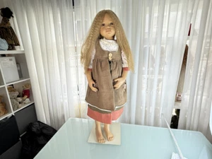 Artist Doll Susan Lippl Vinyl Doll 92 cm. Good Condition See Photos - Picture 1 of 3