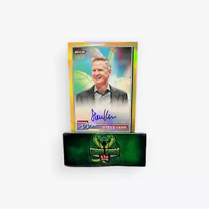 2021 Topps Finest Steve Kerr #1/50 15/50 - Picture 1 of 2