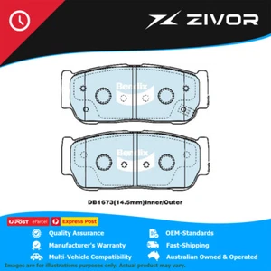 New Genuine BENDIX Brake Pads Rear For Volvo C70 V50 #DB1673GCT - Picture 1 of 6