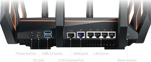 Gaming Router ASUS GT-AX11000 ROG Rapture Wireless 4804Mbps - Bild 1 von 7
