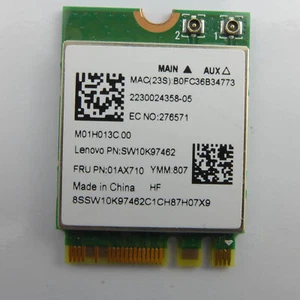 Realtek RTL8821CE NGFF M.2 Wlan Modul + Bluetooth 4.2 802.11b/g/n/ac WIFI wirele - Photo 1/2