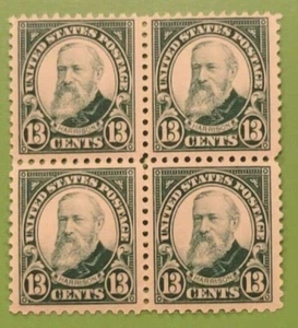 Scott#: 622 - Benjamin Harrison Block of Four MNH OG XF/F - Lot 5 - Picture 1 of 2