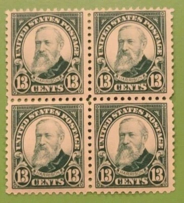 Scott#: 622 - Benjamin Harrison Block of Four MNH OG XF/F - Lot 5 - Image 1 of 2
