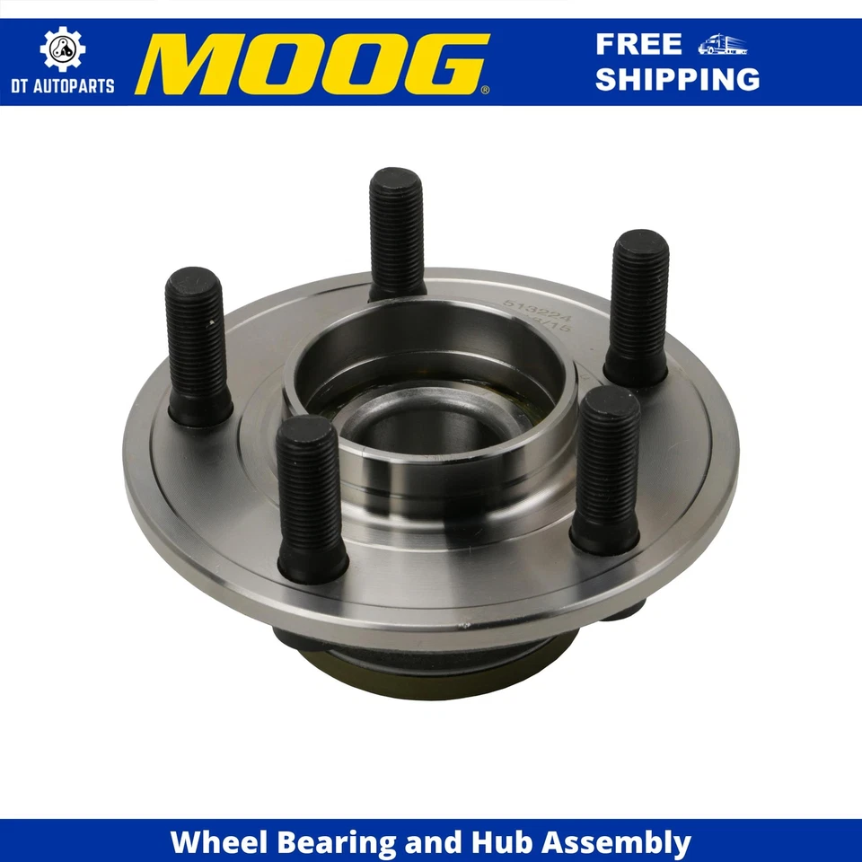 Conjunto de cojinete de rueda y buje delantero MOOG 2008-2014 para Dodge Challenger Foto 1 de 4