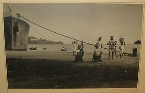 1943 Rose Willoughby Saul SHIP waiting for DEMOLITION Photo - INDIA? PAKISTAN?