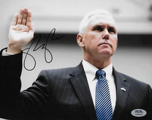Mike Pence signed Autogramm 8x10 Foto PSA/DNA COA USA Vice President - Bild 1 von 1