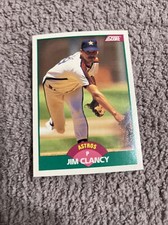 1989 Score Rookie & Traded- Jim Clancy Houston Astros #42T