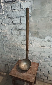 USSR Soviet Russian Red Army Soldier Field Kitchen Aluminium Pouring Spoon,Ladle - Picture 1 of 8
