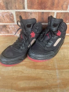 ⭐️Jordan Spizike Anthracite⭐️Black+Red Jordans⭐️Size 8.5⭐️ - Picture 1 of 14