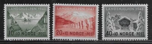 Norwegen Scott #'s B32 - B34 MH - Bild 1 von 1