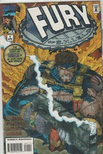 *** MARVEL COMICS FURY OF SHIELD #1 (1995) 1ST PRINT VF ***
