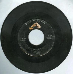 Jaye P. Morgan Sings Softly Softly Danger Heartbreak Ahead RCA 45RPM Record - Picture 1 of 1