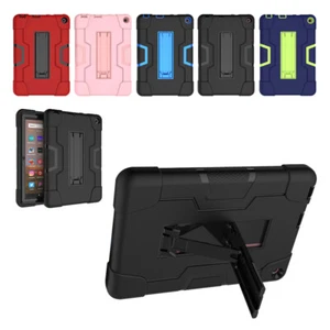 Hülle für Amazon Fire HD 8 / HD8 Plus 2020 2022 Hybrid Stoßfest Robust Hard Armor - Bild 1 von 62
